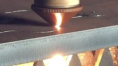 大型激光切割企業(yè)合作測(cè)試執(zhí)信環(huán)保激光切割煙霧過(guò)濾器！