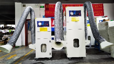 一體式打磨除塵工作臺(tái),執(zhí)信環(huán)保科技10年制造廠家！