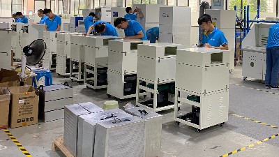 激光打標機控制參數分享，執(zhí)信環(huán)保激光打標煙霧過濾器廠家！